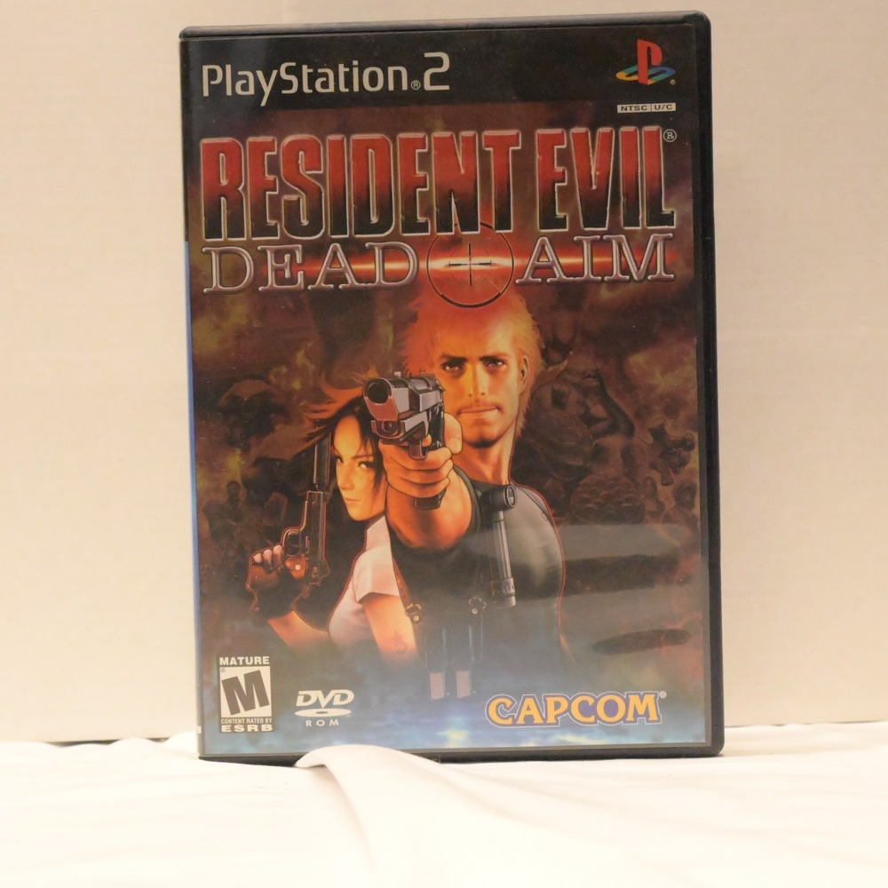 Resident Evil Dead Aim CIB Sony PS2 Complete w/ Case Manual Disc